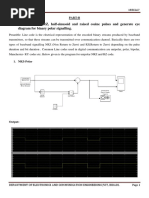 Simulate NRZ, RZ, Half-Sinusoid and Raised Cosine Pulses and Generate Eye Diagram For Binary Polar Signalling