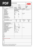 IEC LV Motors Technical Data Sheet: No. Data Unit Remarks