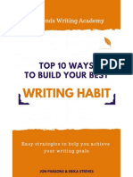 10 Ways To Build Writing Habit - Branded