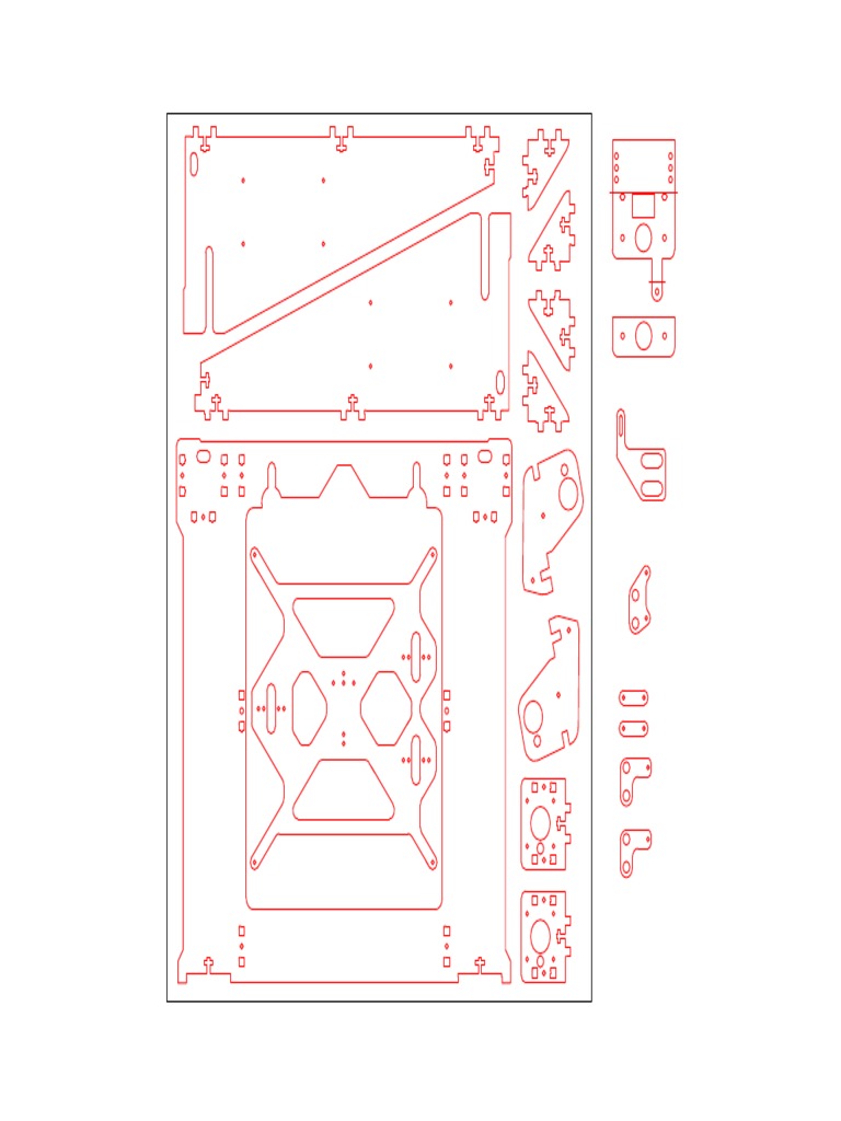Prusa I3 DXF | PDF