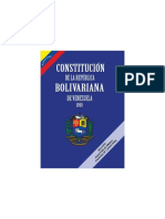 Constitución de La República Bolibariana de Venezuela 1999