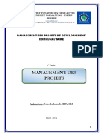 Management Des Projets Contenu Module 1 Et 2