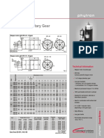 Stepper Motor: With GPL Planetary Gear