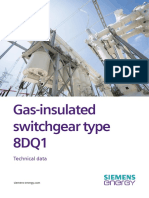 Gas-Insulated Switchgear Type 8DQ1: Technical Data