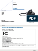 68009681001-BE Enus DEM 300 Numeric Display Mobile Radio User Guide