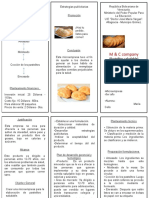 Maria Celis, Triptico de Microempresa, 3er Año..