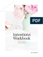 Intentions Workbook 2020