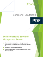 Teams and Leadership