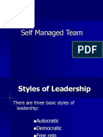 Self Manage Team