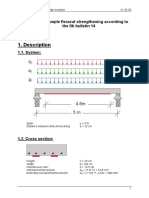 Description: Design Example Flexural Strengthening According To The Fib Bulletin 14