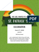 ST Patrick Day Flyer