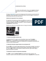Evolución e Historia de Las Impresoras 3D y Su Futuro EMILIO BLANCO