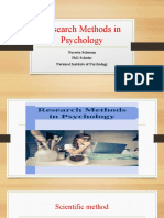 Research Methods in Psychology