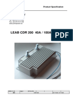 LEAB CDR 200 - Product Specs