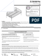 DHP 5508096 AVA Metal Daybed Twin Manual en