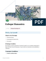 Enfoque Humanista