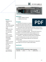 1.25G SFP Transceiver MXP-243S: Applications