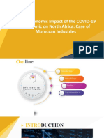 Socio-Economic Impact of The COVID-19 Pandemic On North Africa: Case of Moroccan Industries