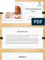 Termorregulación del recién nacido: producción y pérdida de calor