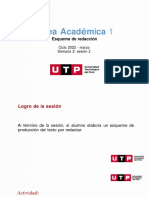 S02.s2-Tarea Académica 1 Esquema de Redacción