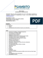 Perfil Coordinador Proyectos Carbono Neutro