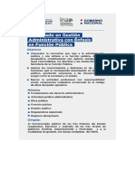 Objetivos y Modulo Del DTA2021
