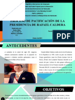 Proceso de Pacificacion de Rafael Caldera