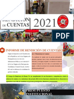 Presentación Rendición Cuentas 2021