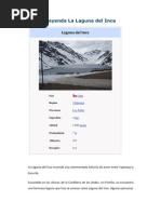 Download Leyenda La Laguna Del Inca by Yoya Castle SN57947509 doc pdf