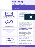 Purple White Clean and Simple Chronic Illness Informational Infographic