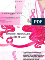 Deteccion Oportuna de Cancer de Mama