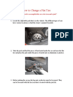 Instructions How To Change Tire-After Peer Review