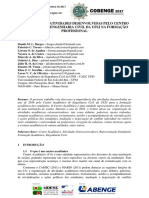 O Impacto Das Atividades Desenvolvidas Pelo Centro Acadêmico de Engenharia Civil Da Ufsj Na Formação Profissional