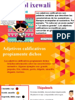 Adjetivos Calificativos