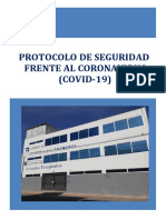 Protocolo Seguridad Covid 19 - Center