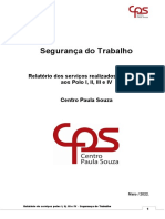 Relatório Técnico CPS, Polos I, II, III e IV