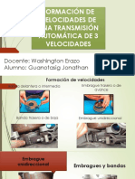 Formación de Velocidades de Una Transmisión Automática de 3 Velocidades GUANOTASIG JONATHAN