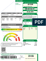 Ejemplo de Recibo de Luz Cfe 2 PDF Free