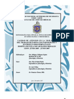 Calidad de Llenado Del A y Utilizacion Como To para La Vigil An CIA Del Trabajo de Parto