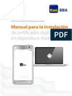 Manual instalación certificados Android BBA