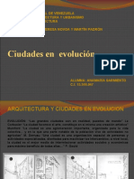 Ciudad y Evolucion Ana Maria Suarez Sarmiento