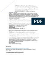 Describir las propiedades físicas y químicas de los minerales