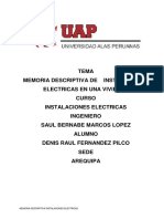 Examen Parcial Instalaciones Electricas