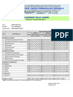 Model Transkrip Nilai