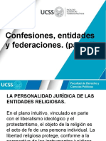 Confesiones-Entidades Religiosas - Parte II