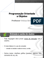 Aula 04 - Io Básico e Conversão de Tipos