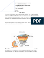 The Earth's Internal Structure