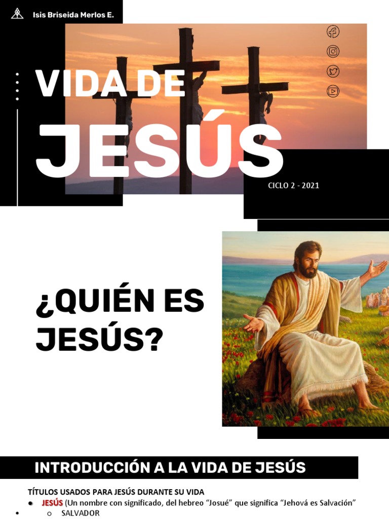 Vida y Enseñanzas de Jesús | PDF | Jesús | Evangelio de Mateo