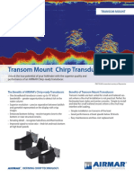 Transom Mount Chirp Transducers