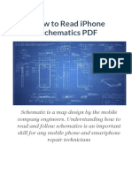 Reading iPhone Schematics PDF - Find Main Power Tracks